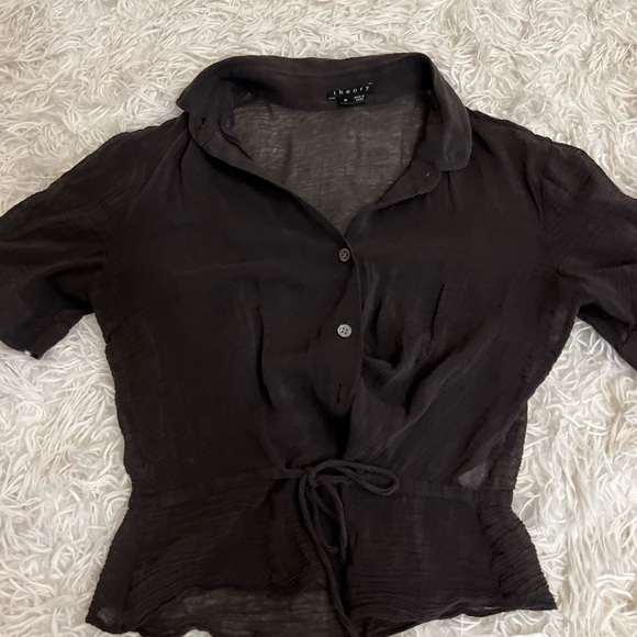 Theory CropTop style top - Picture 3 of 5